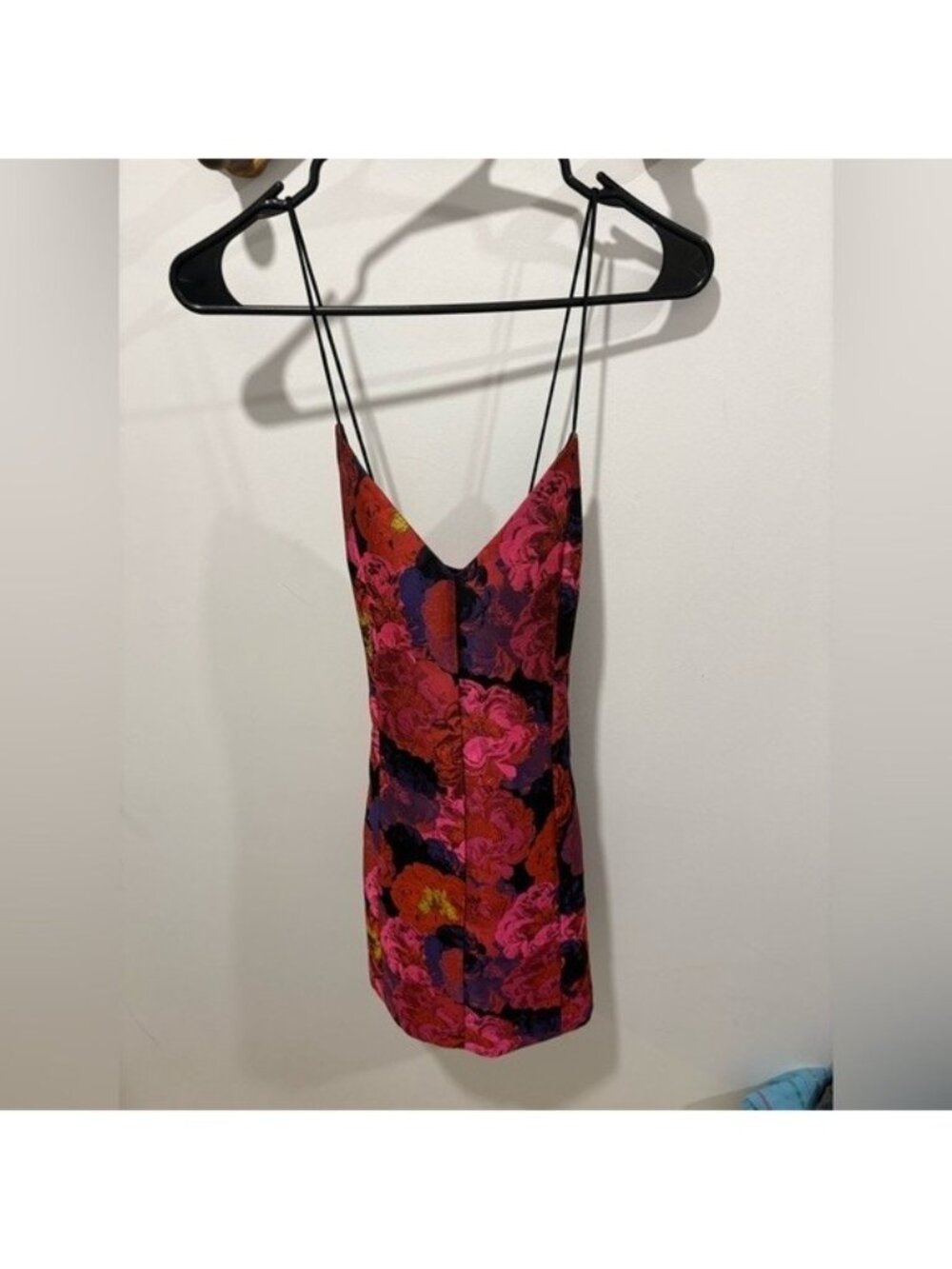 Alice + Olivia Tayla floral-print jacquard mini dress. - Picture 5 of 15
